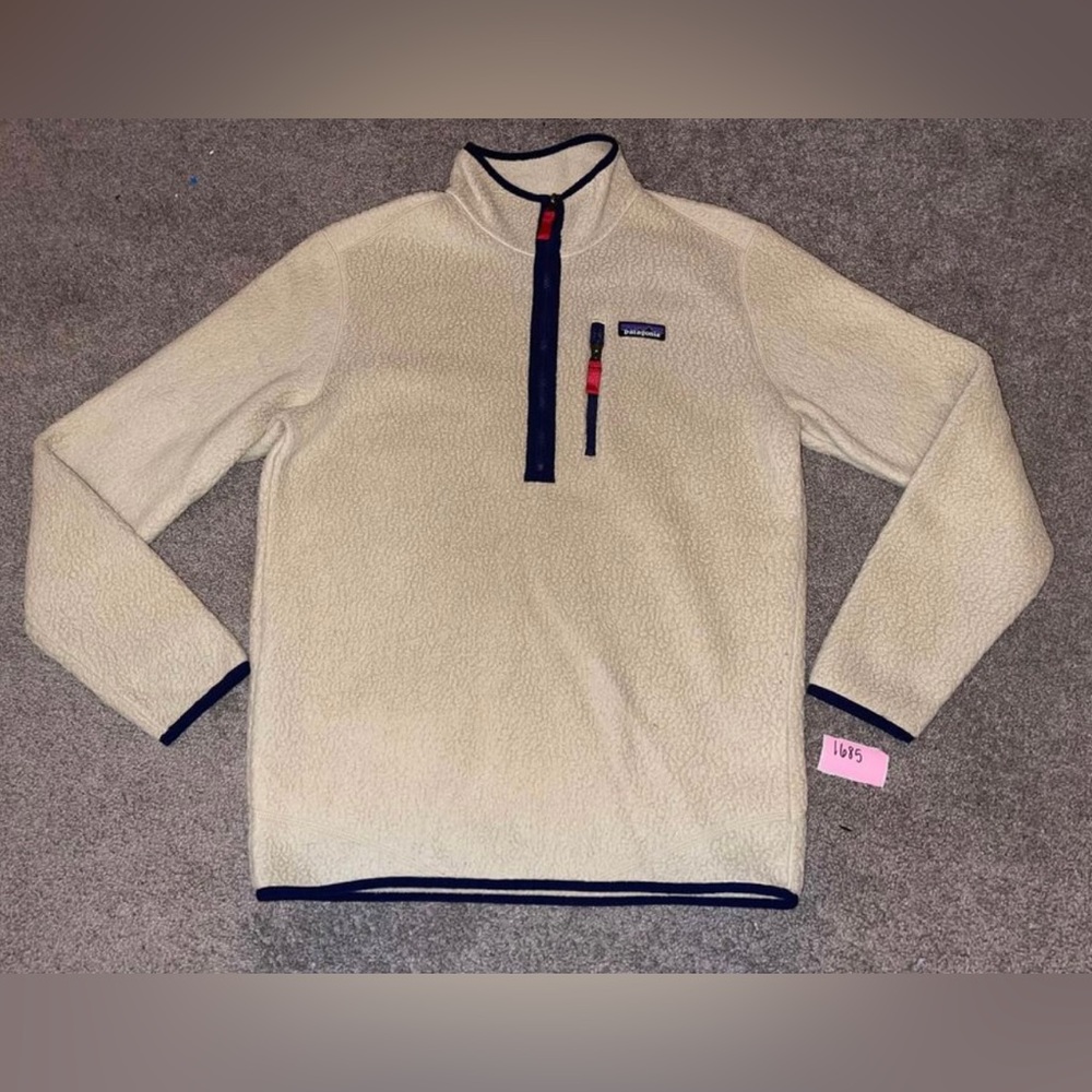 Patagonia Retro Pile fleece pullover jacket size medium